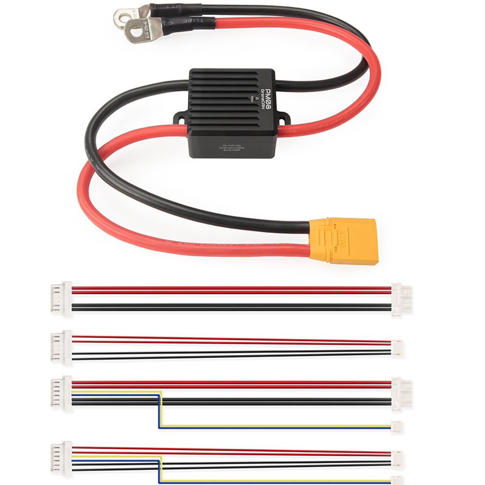 Holybro-PM08-CAN-14S-200A-Powermodul-DroneCAN-Protokoll-Zwei-5V-BEC-Ausgaumlnge-fuumlr-PX4-Flugsteue-2019363-3